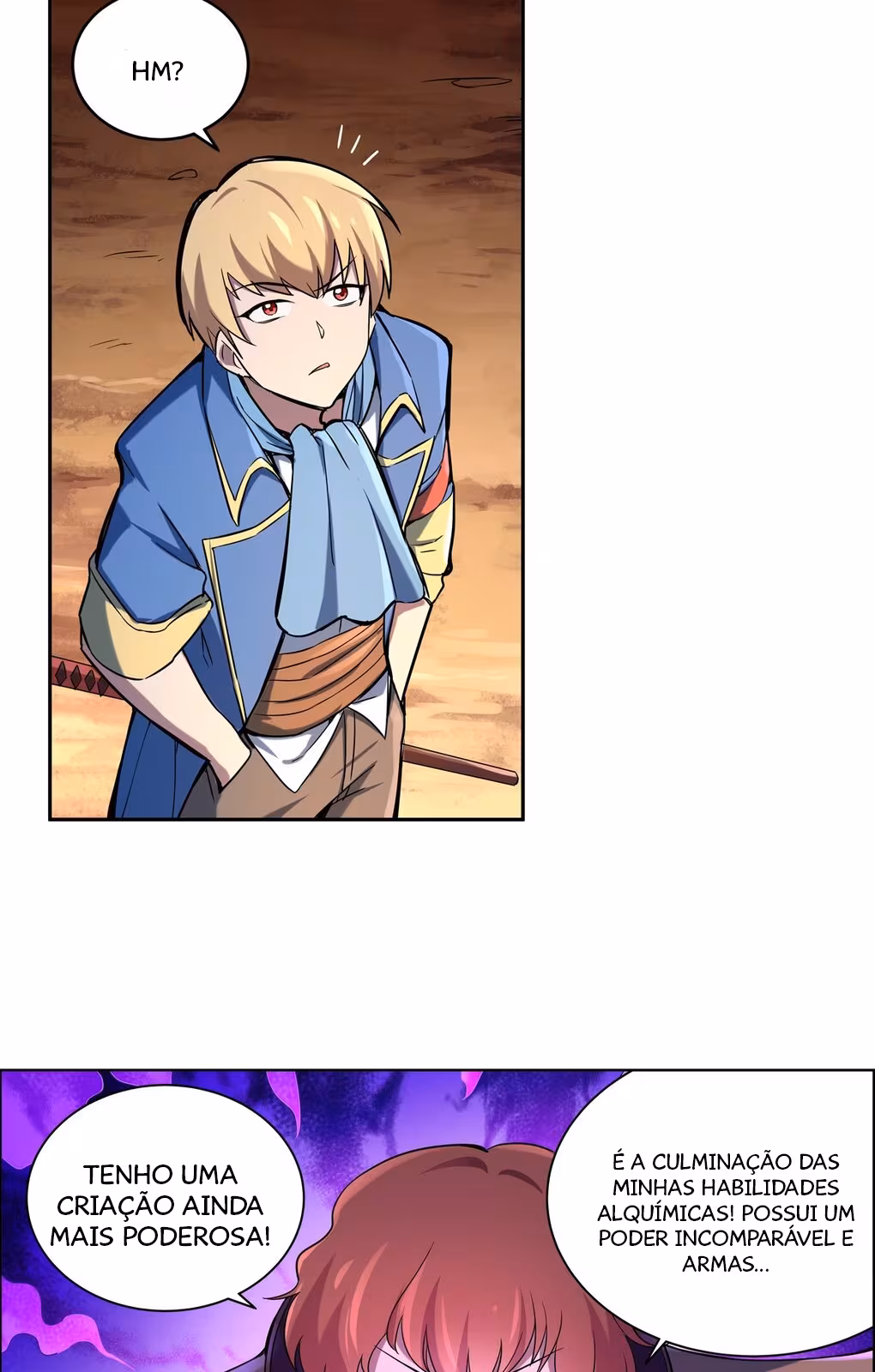 Página do Capítulo 125