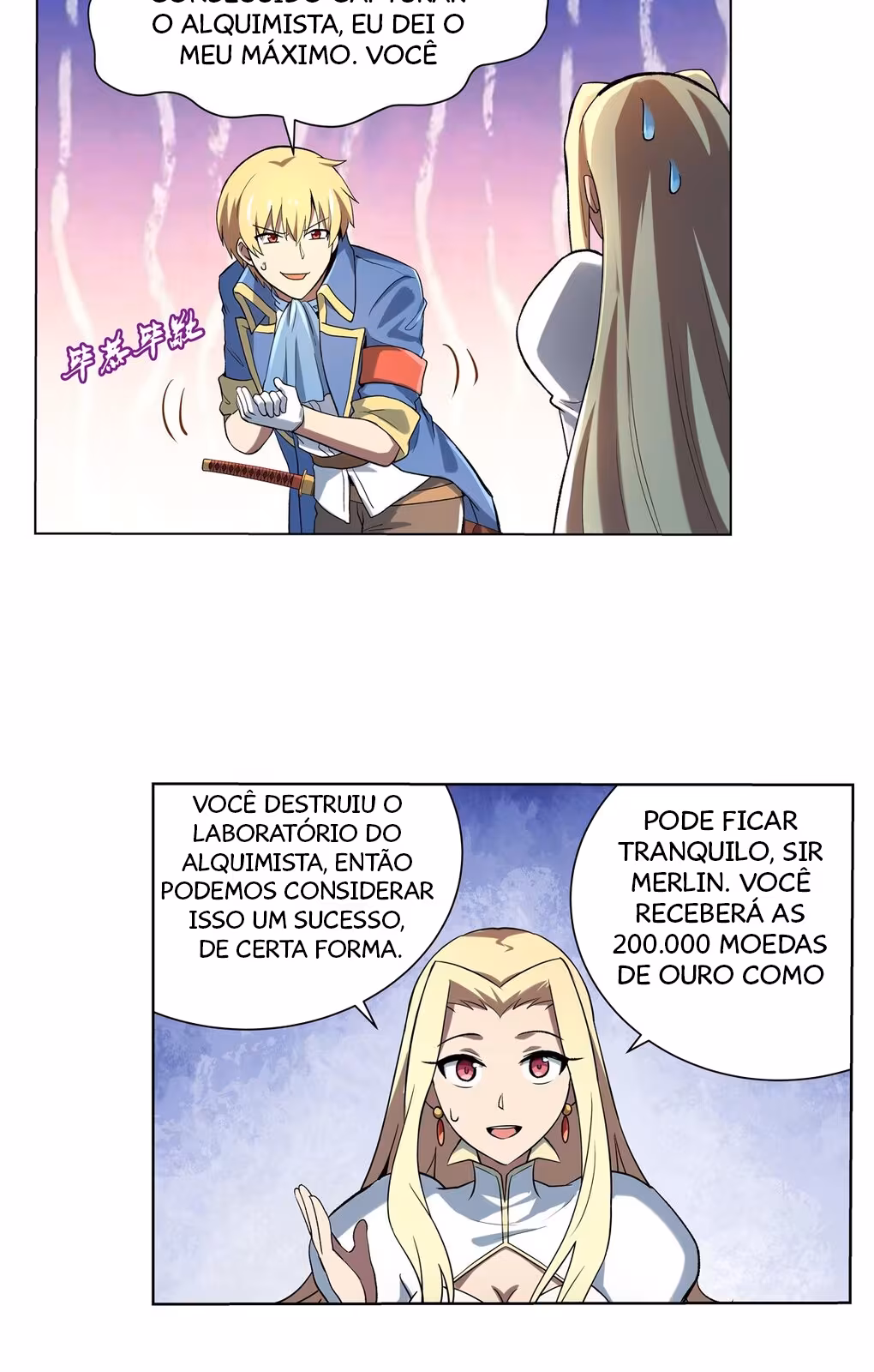 Página do Capítulo 129