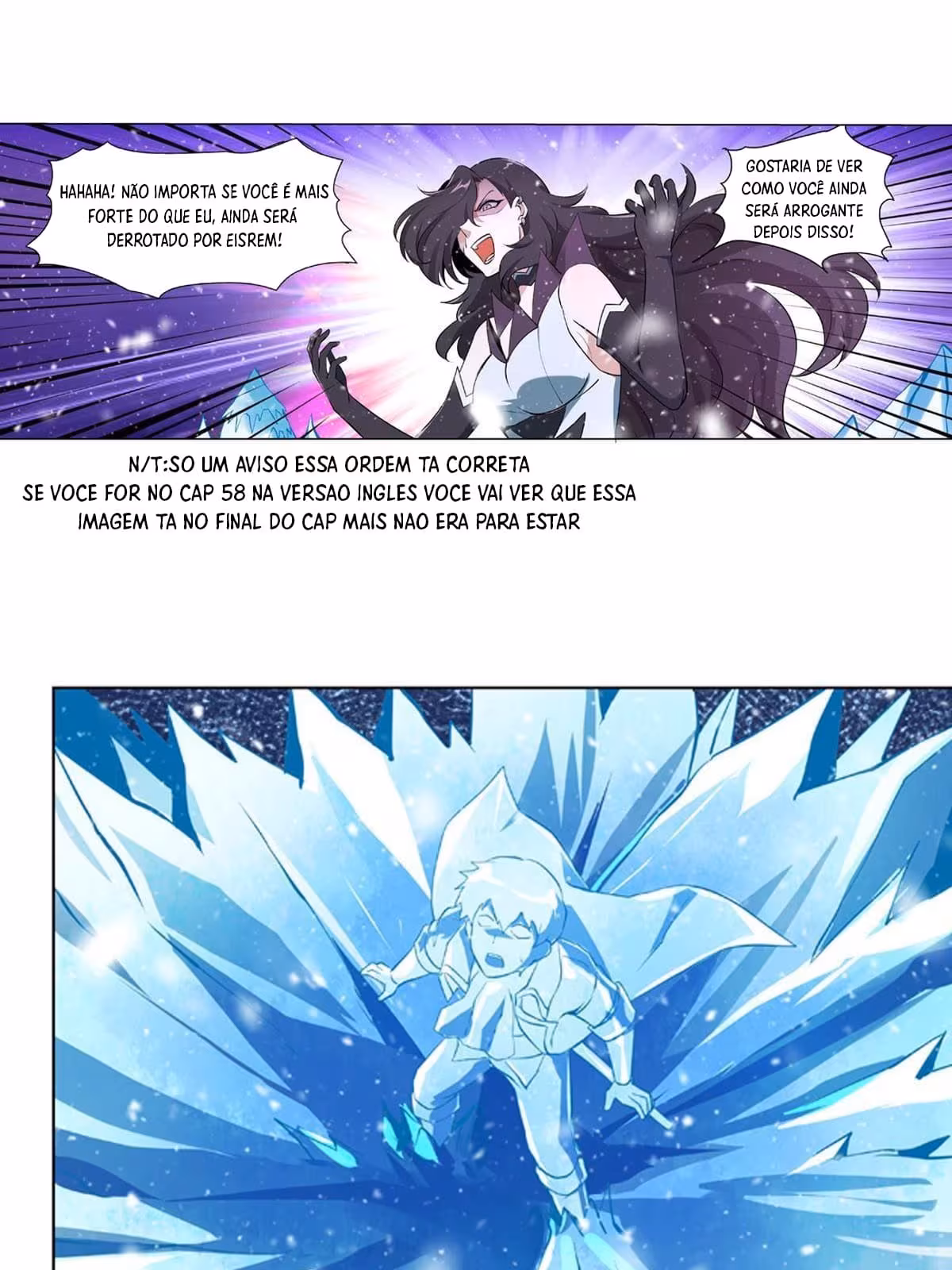 Página do Capítulo 58