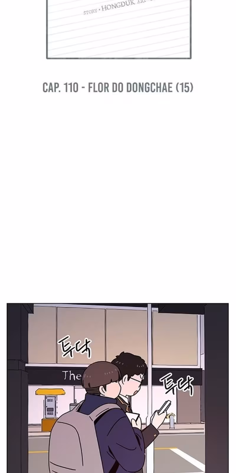 Página do Capítulo 110