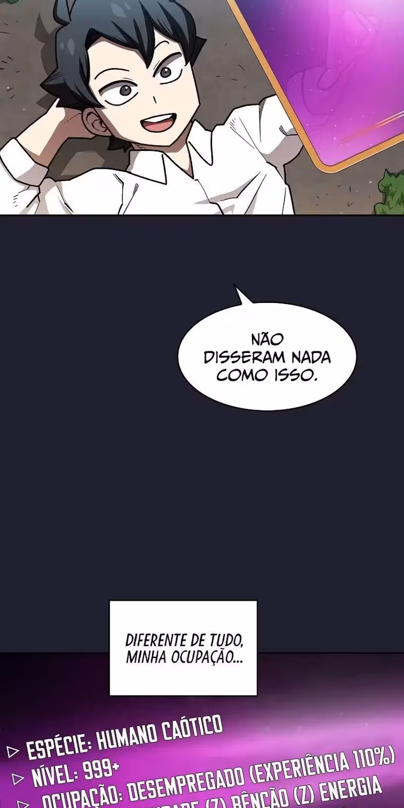 Página do Capítulo 110