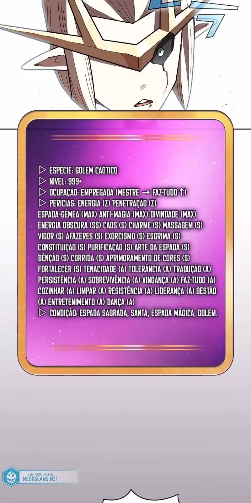 Página do Capítulo 123