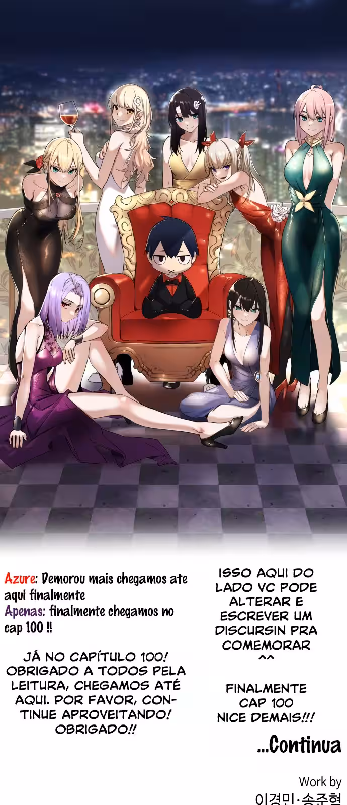 Página do Capítulo 100