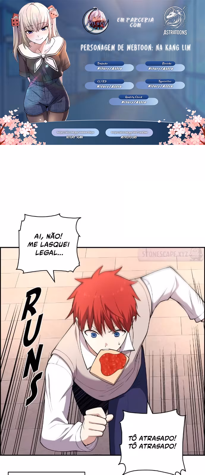 Página do Capítulo 154