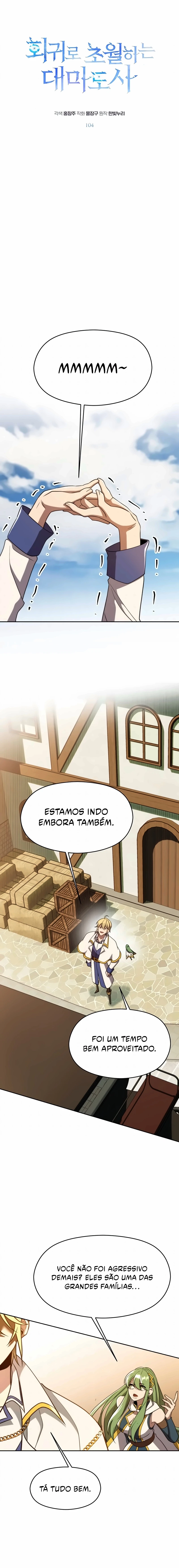 Página 1 - Arquimago Transcendido Pela Regressão Cap. 104