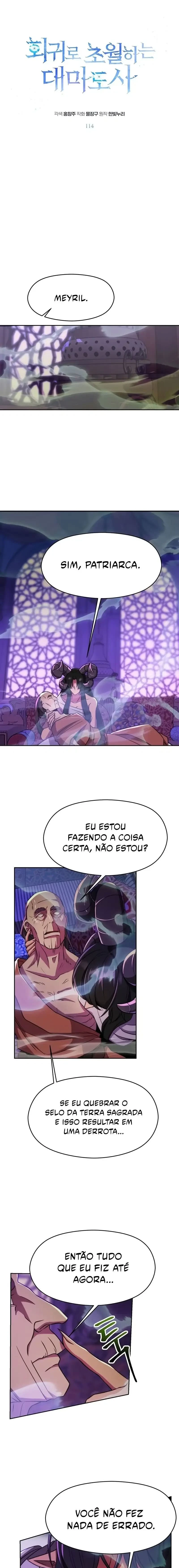 Página 1 - Arquimago Transcendido Pela Regressão Cap. 114