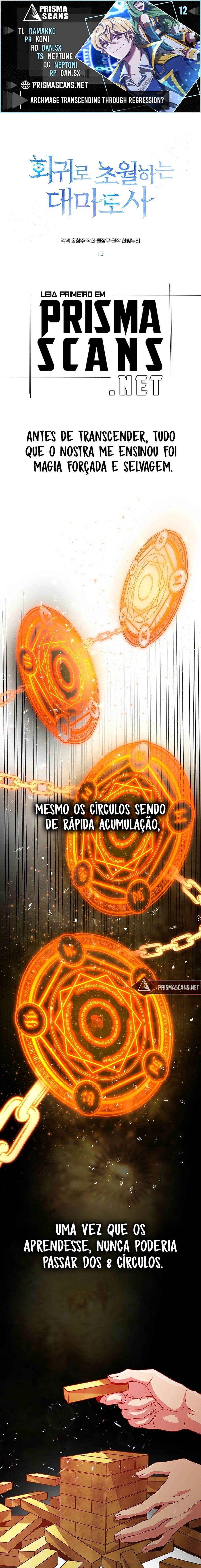 Página 1 - Arquimago Transcendido Pela Regressão Cap. 12