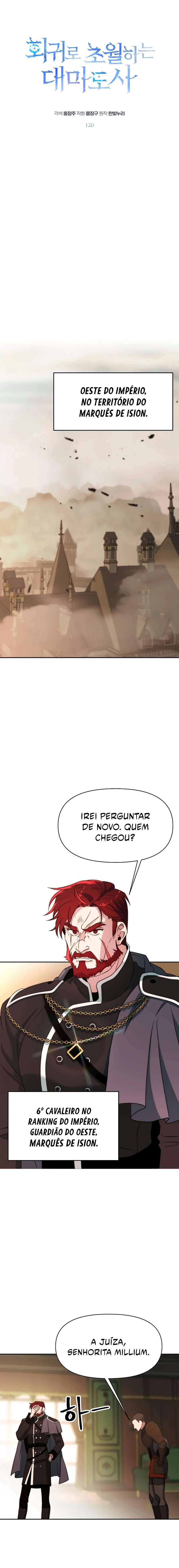 Página 1 - Arquimago Transcendido Pela Regressão Cap. 120