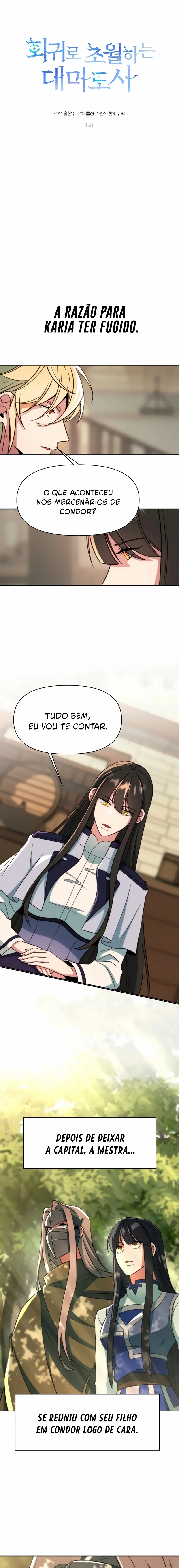 Página 1 - Arquimago Transcendido Pela Regressão Cap. 121