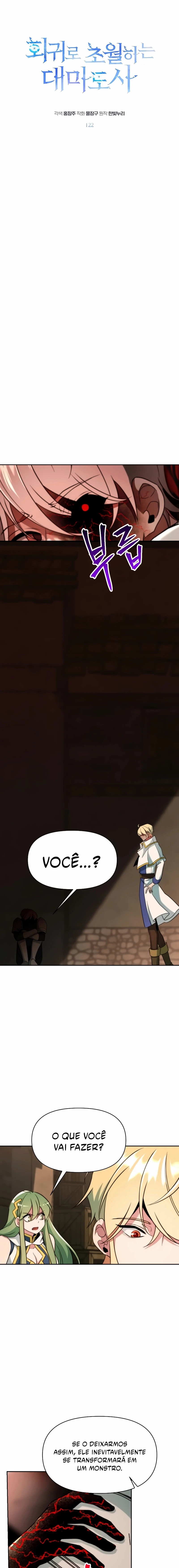 Página 1 - Arquimago Transcendido Pela Regressão Cap. 122
