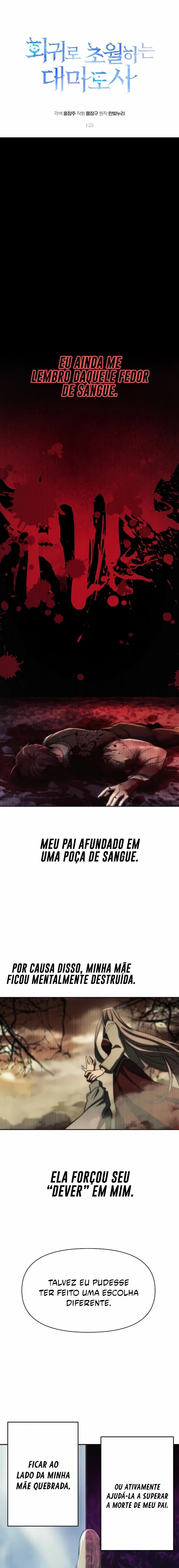 Página 1 - Arquimago Transcendido Pela Regressão Cap. 125