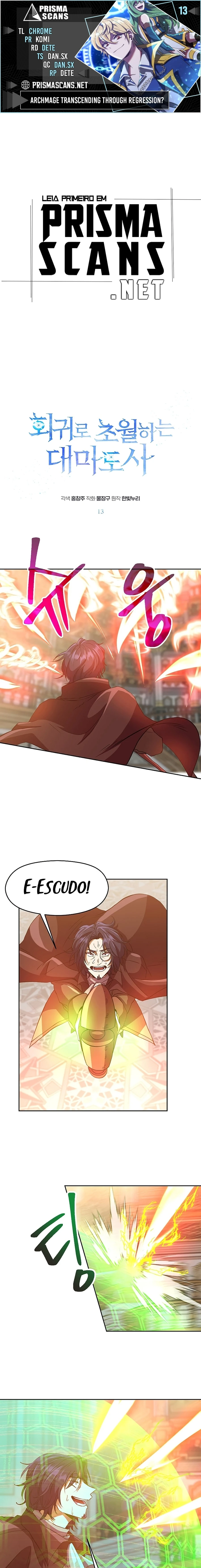 Página 1 - Arquimago Transcendido Pela Regressão Cap. 13