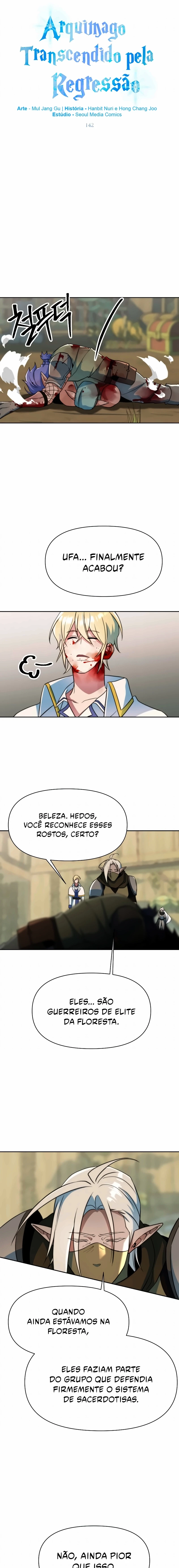 Página 1 - Arquimago Transcendido Pela Regressão Cap. 142