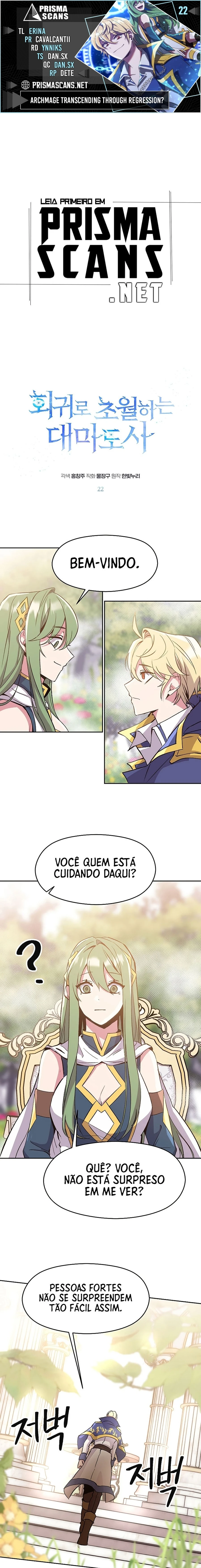 Página 1 - Arquimago Transcendido Pela Regressão Cap. 22
