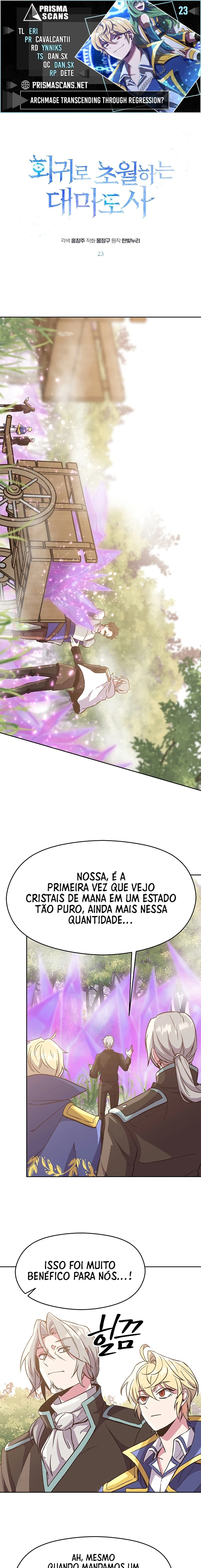 Página 1 - Arquimago Transcendido Pela Regressão Cap. 23