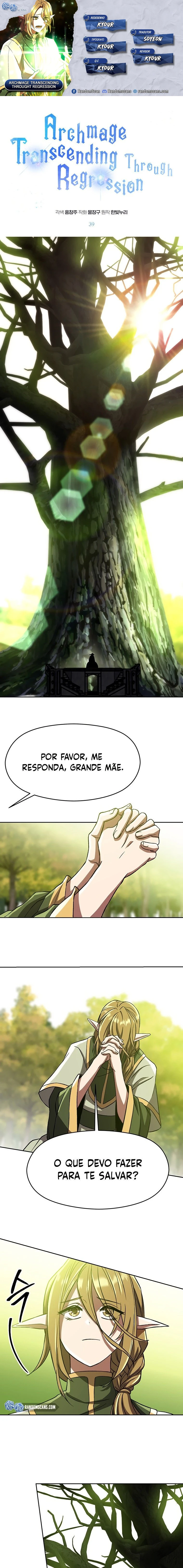 Página 1 - Arquimago Transcendido Pela Regressão Cap. 39
