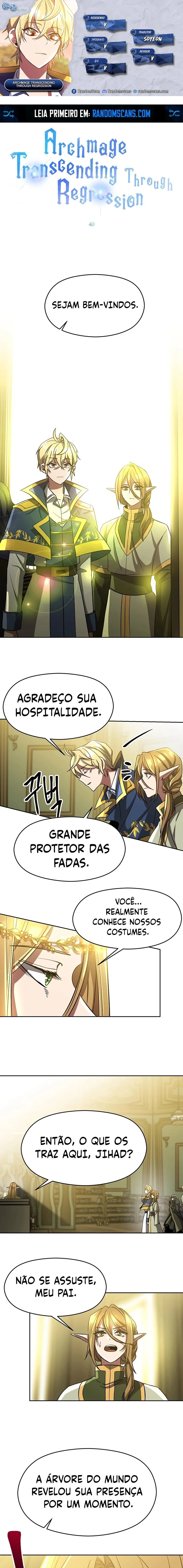 Página 1 - Arquimago Transcendido Pela Regressão Cap. 40