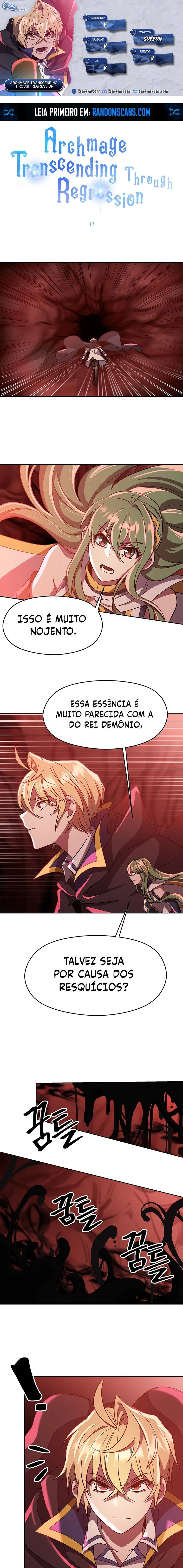 Página 1 - Arquimago Transcendido Pela Regressão Cap. 43