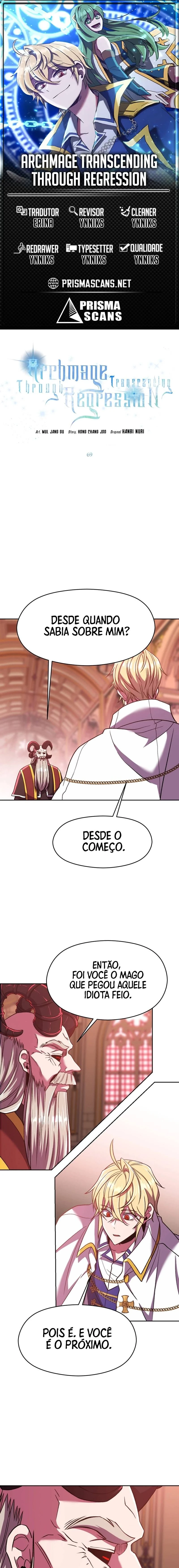 Página 1 - Arquimago Transcendido Pela Regressão Cap. 69
