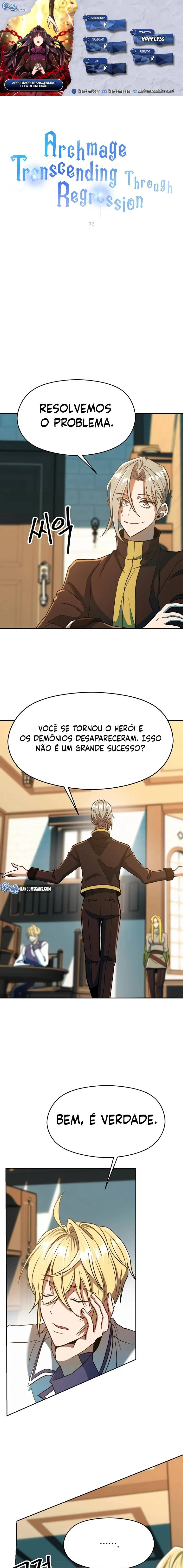 Página 1 - Arquimago Transcendido Pela Regressão Cap. 72