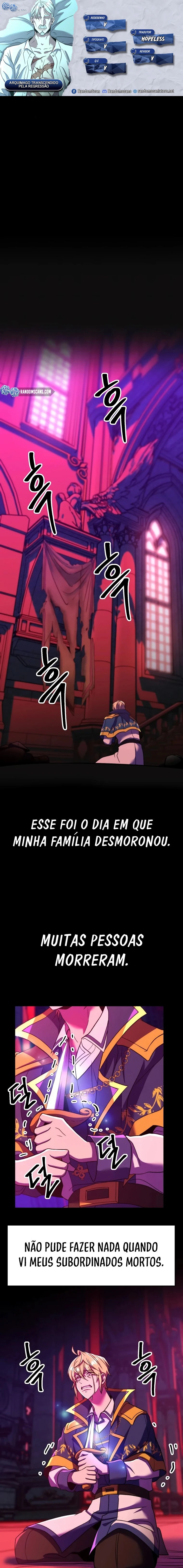 Página 1 - Arquimago Transcendido Pela Regressão Cap. 73