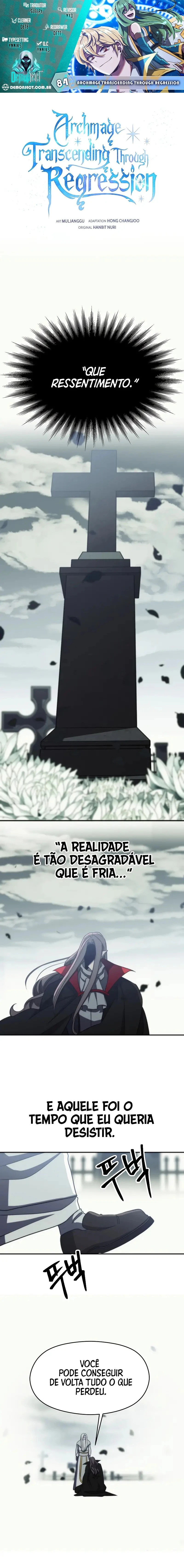 Página 1 - Arquimago Transcendido Pela Regressão Cap. 84