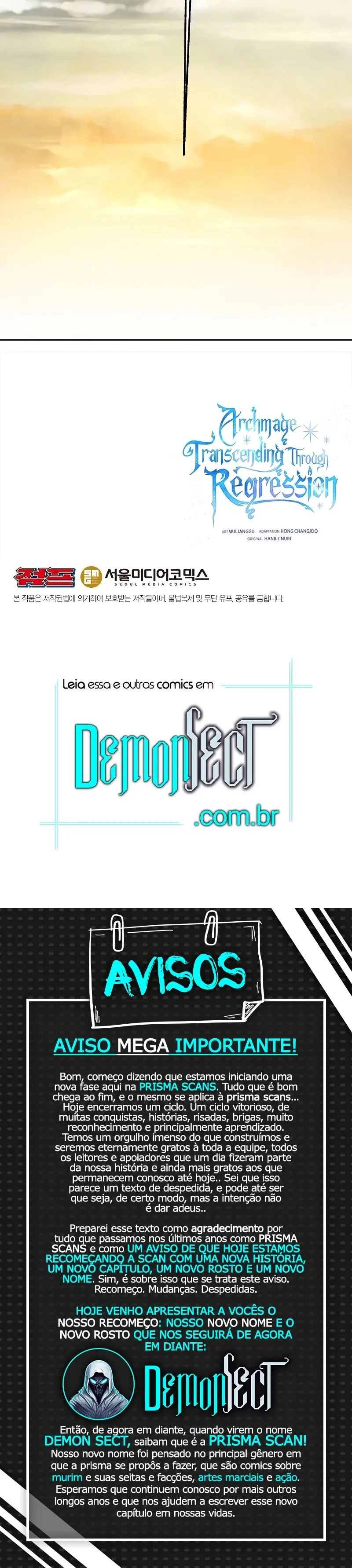 Página 20 - Arquimago Transcendido Pela Regressão Cap. 88
