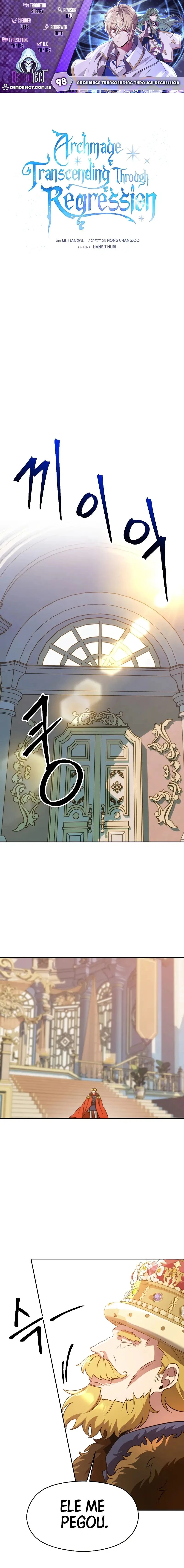 Página 1 - Arquimago Transcendido Pela Regressão Cap. 98