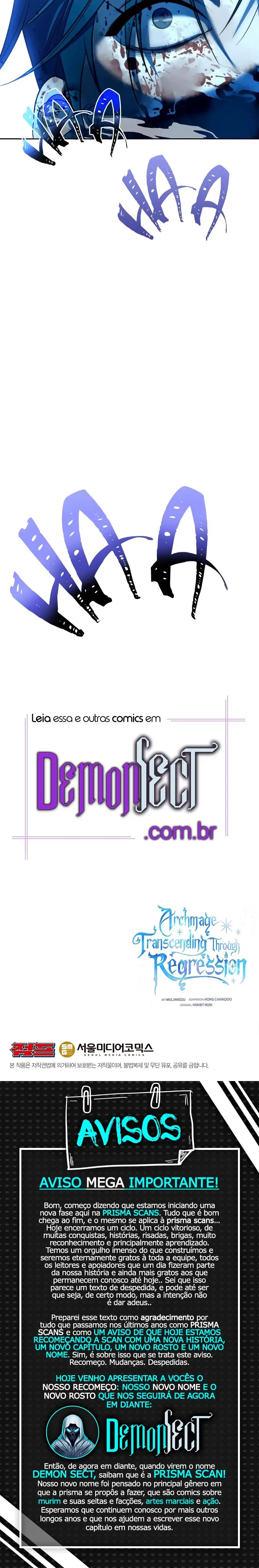 Página 18 - Arquimago Transcendido Pela Regressão Cap. 98