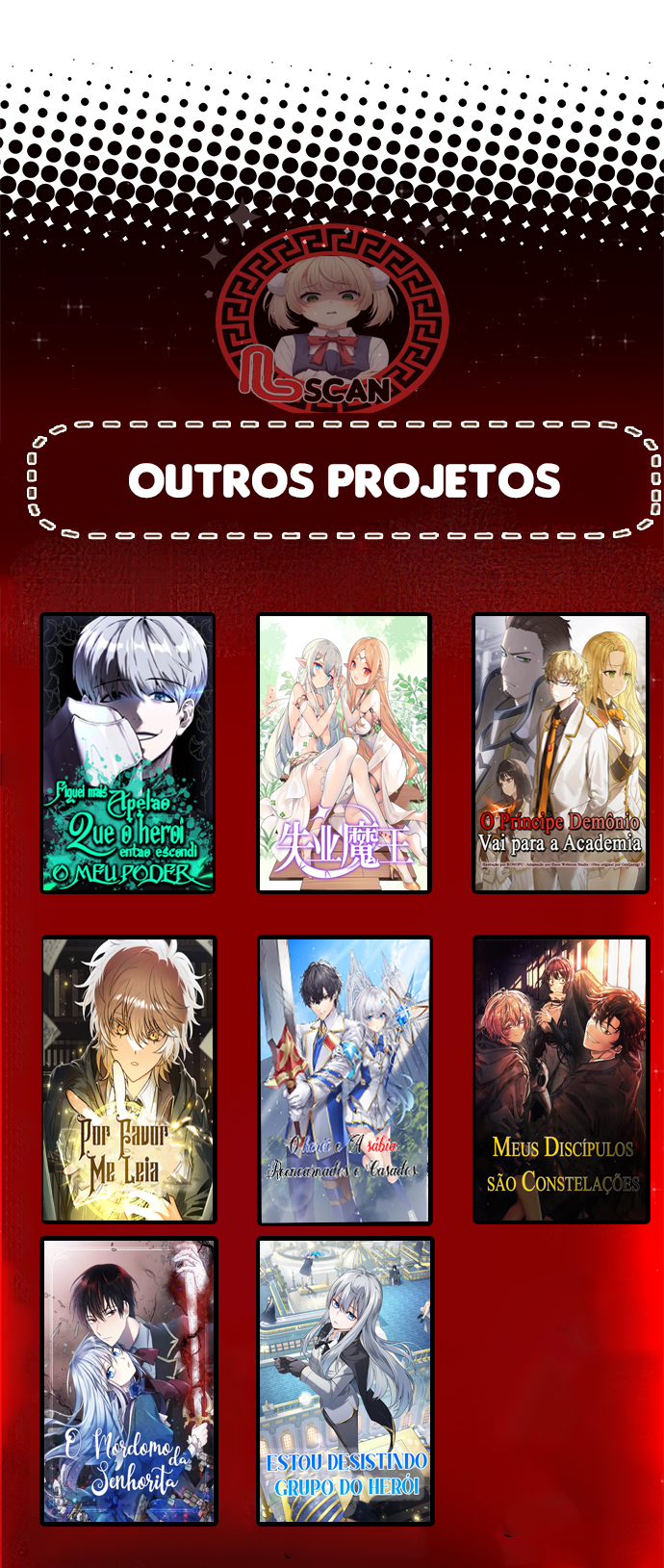 Página 10 - Estou Desistindo do Grupo do herói Cap. 17
