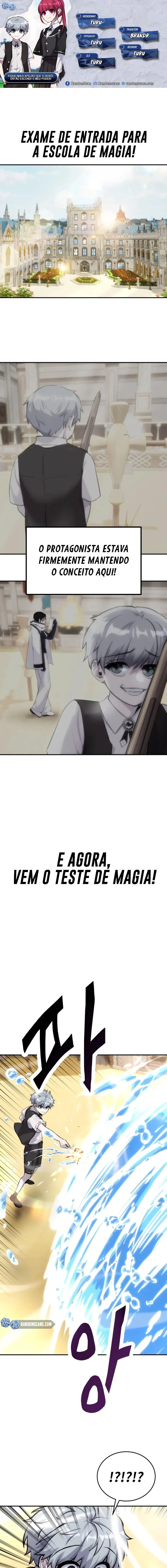 Página 1 - Fiquei Mais Apelão Que o Herói, Então Escondi o Meu Poder Cap. 03