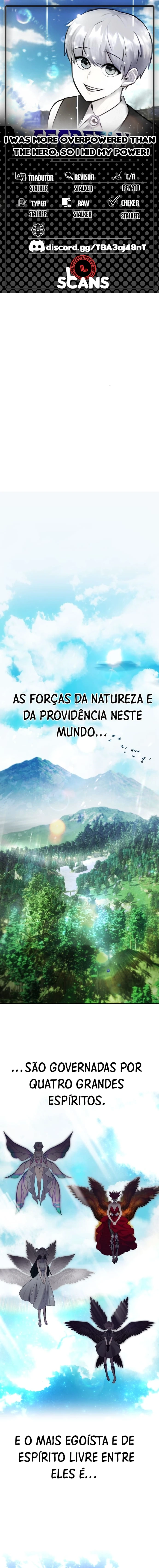 Página 1 - Fiquei Mais Apelão Que o Herói, Então Escondi o Meu Poder Cap. 20