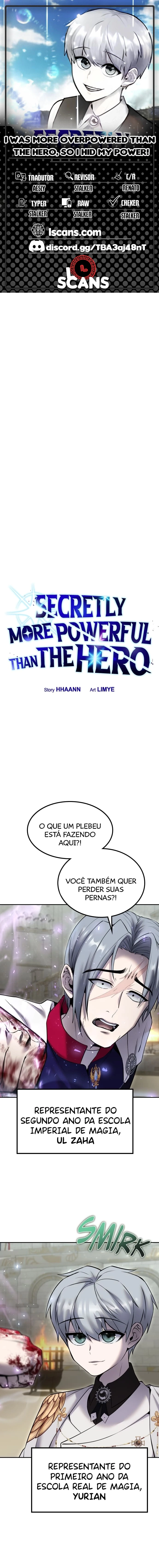 Página 1 - Fiquei Mais Apelão Que o Herói, Então Escondi o Meu Poder Cap. 29