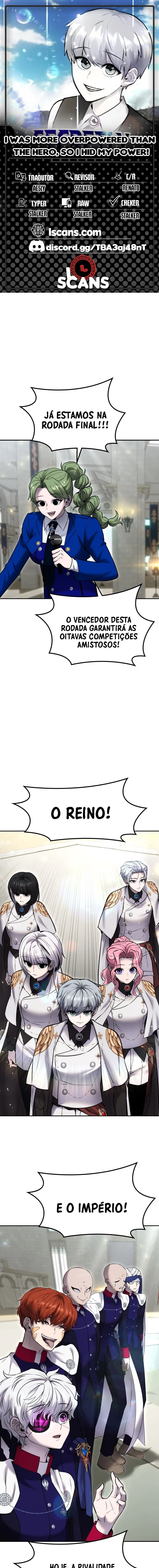 Página 1 - Fiquei Mais Apelão Que o Herói, Então Escondi o Meu Poder Cap. 30