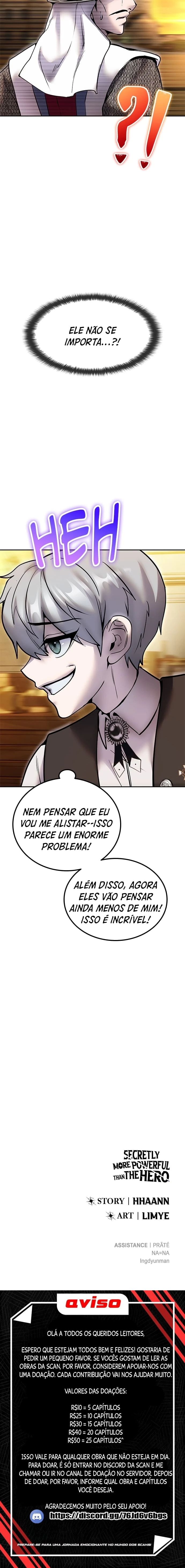 Página 21 - Fiquei Mais Apelão Que o Herói, Então Escondi o Meu Poder Cap. 44
