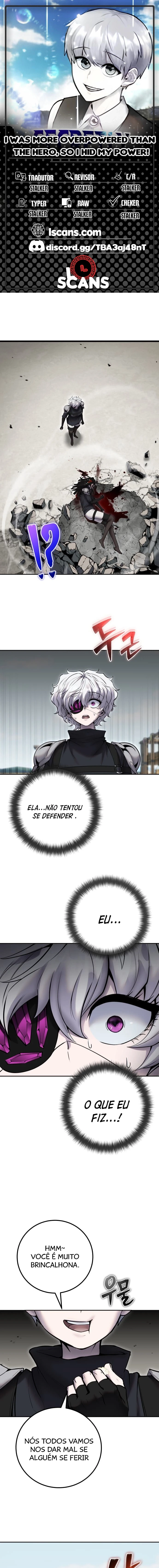 Página 1 - Fiquei Mais Apelão Que o Herói, Então Escondi o Meu Poder Cap. 51