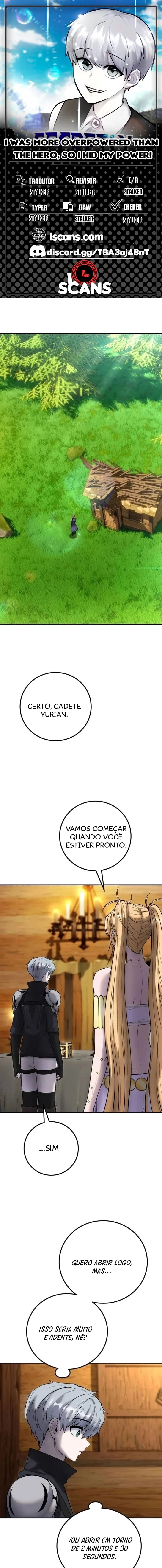 Página 1 - Fiquei Mais Apelão Que o Herói, Então Escondi o Meu Poder Cap. 53