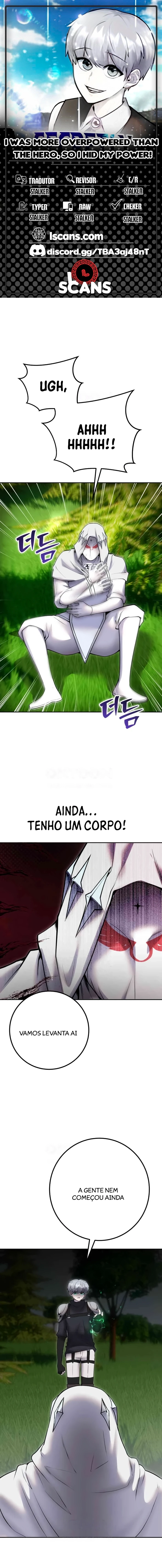 Página 1 - Fiquei Mais Apelão Que o Herói, Então Escondi o Meu Poder Cap. 61
