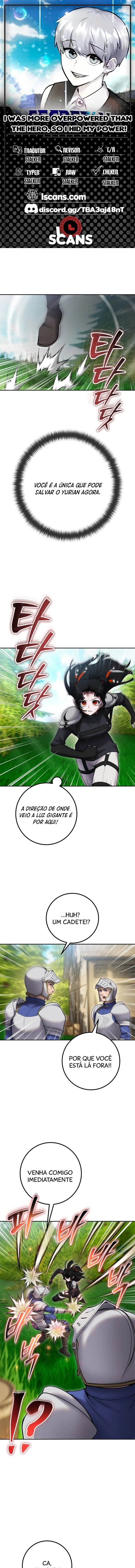 Página 1 - Fiquei Mais Apelão Que o Herói, Então Escondi o Meu Poder Cap. 64