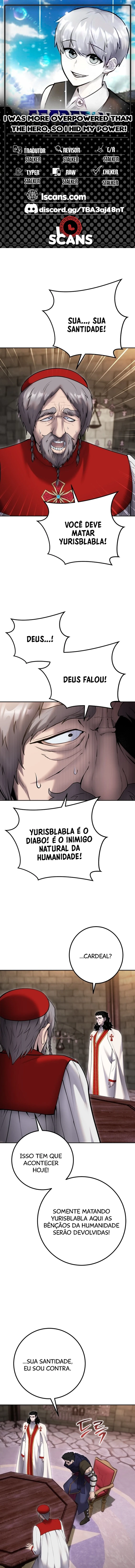 Página 1 - Fiquei Mais Apelão Que o Herói, Então Escondi o Meu Poder Cap. 65