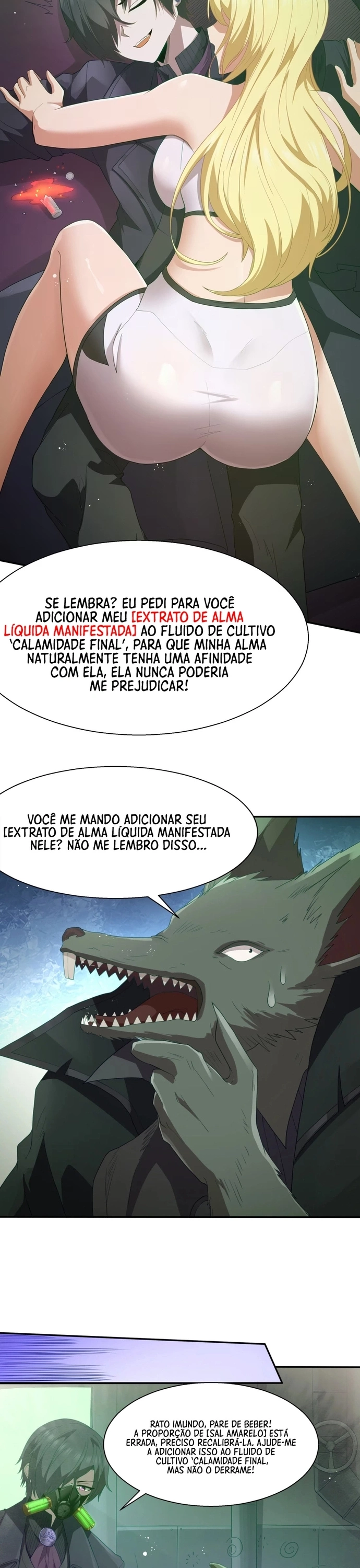 Página 20 - O Alquimista Maligno Não Consegue Lidar com Seu Próprio Experimento Cap. 01