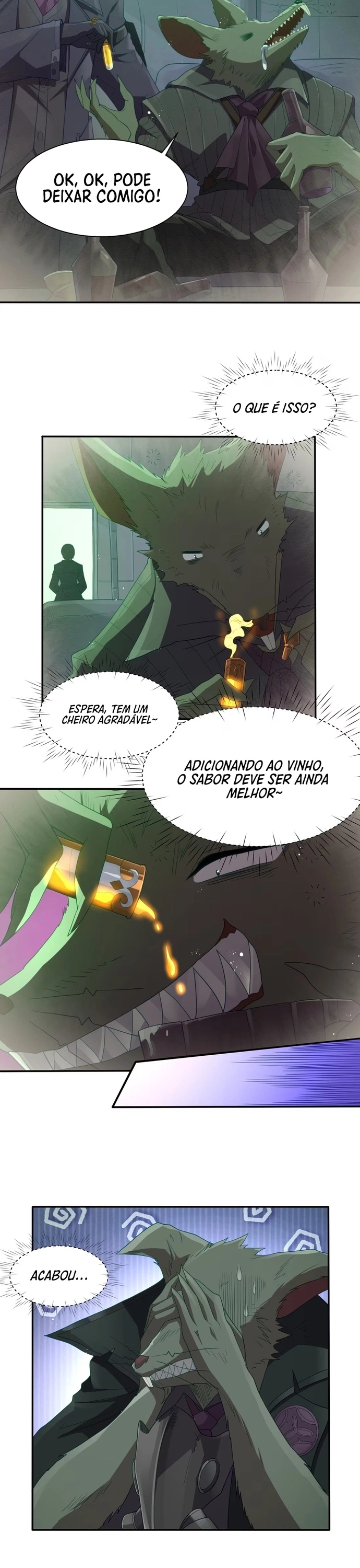 Página 21 - O Alquimista Maligno Não Consegue Lidar com Seu Próprio Experimento Cap. 01