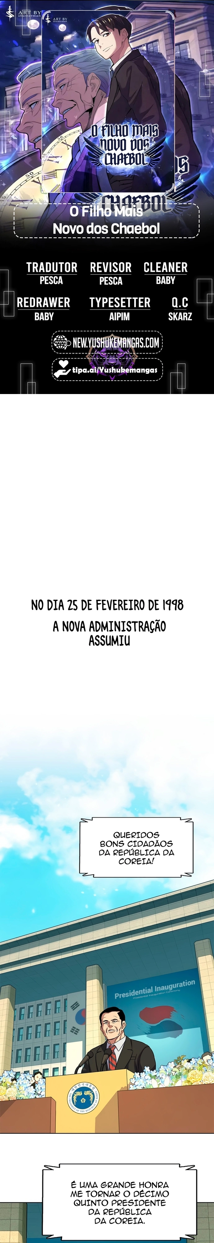 Página 1 - O Filho mais Novo dos Chaebol Cap. 56
