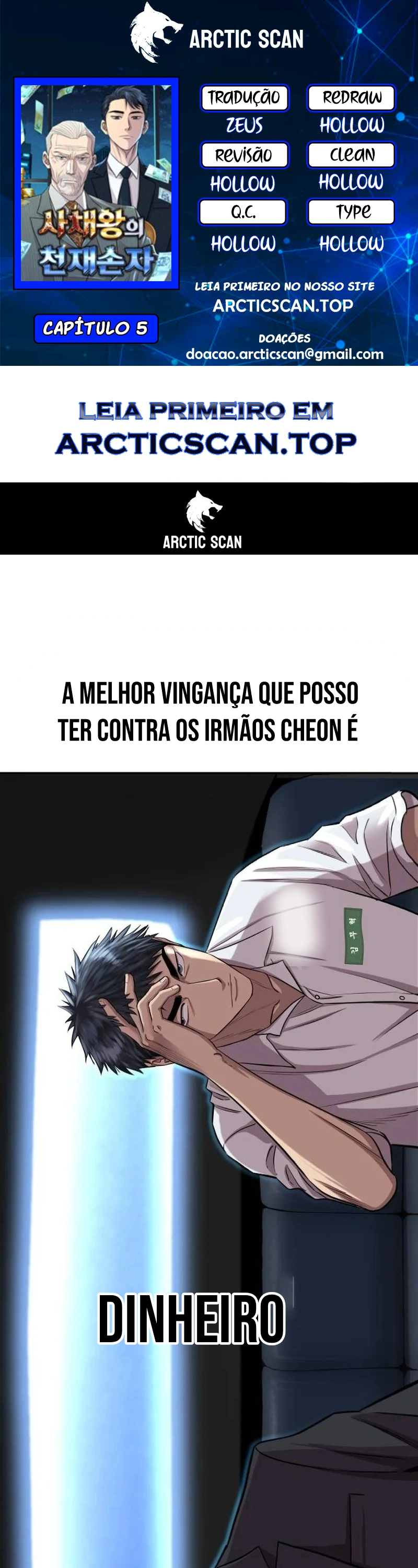 Página 1 - O Neto genial do rei dos agiotas Cap. 05