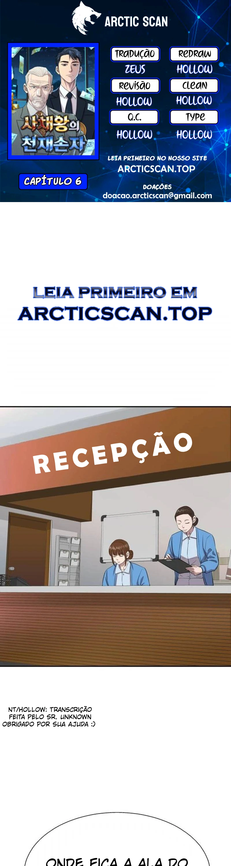 Página 1 - O Neto genial do rei dos agiotas Cap. 06