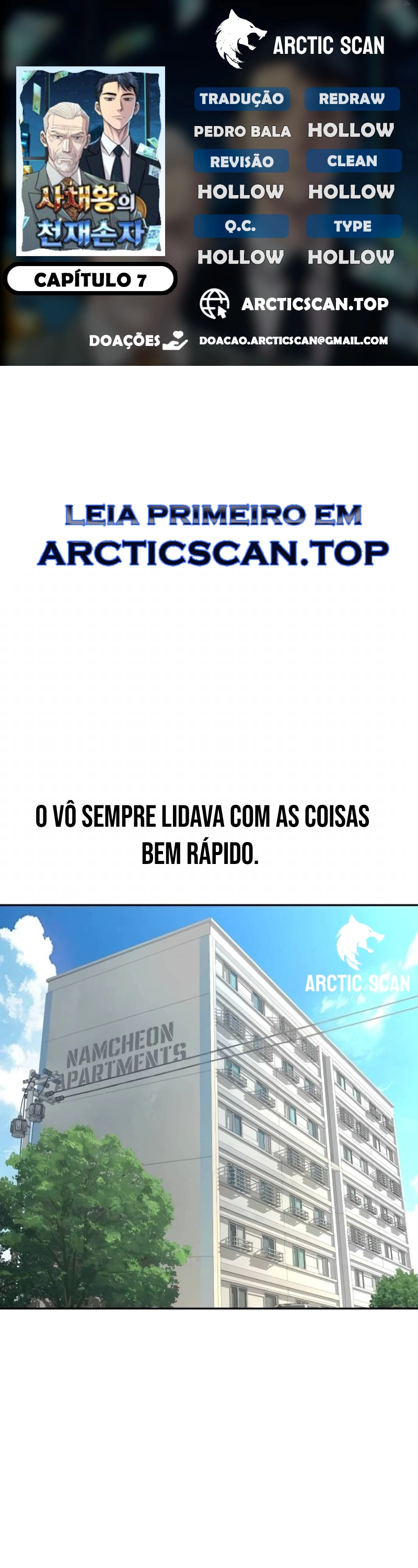 Página 1 - O Neto genial do rei dos agiotas Cap. 07