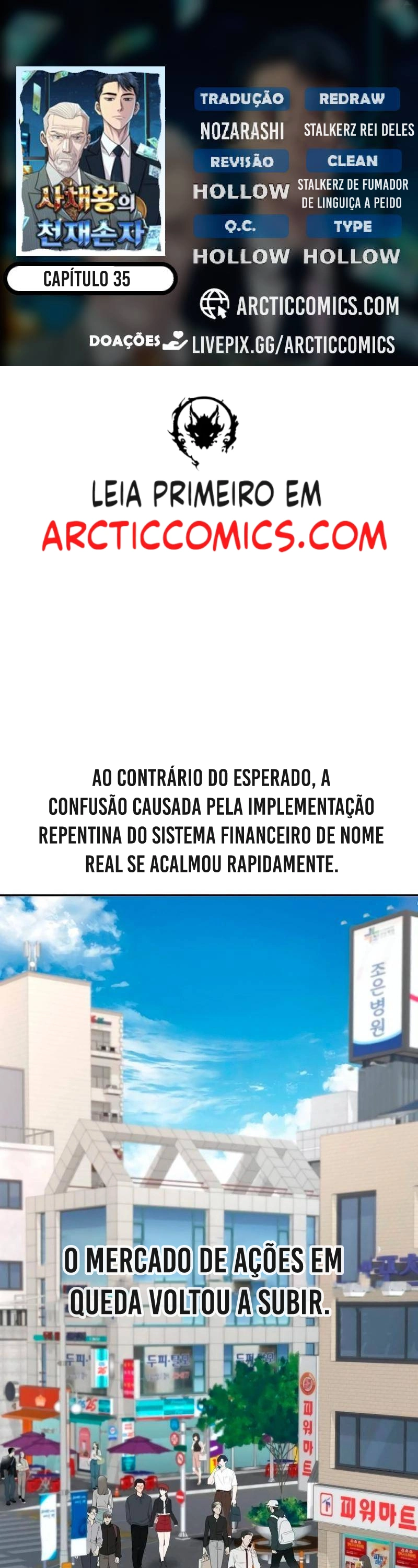 Página 1 - O Neto genial do rei dos agiotas Cap. 35