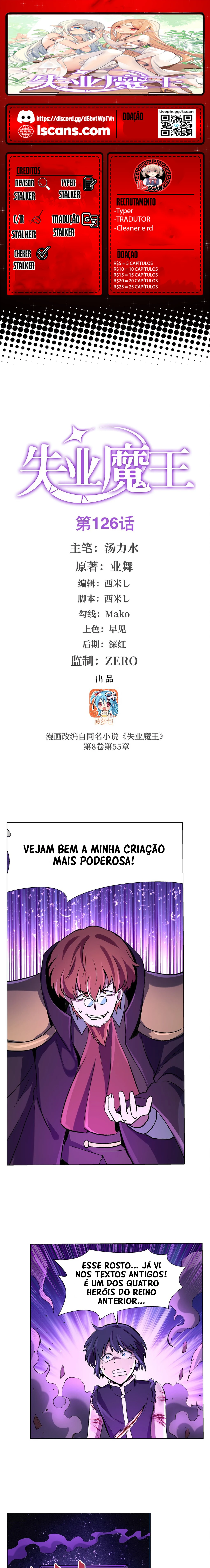 Página 1 - O rei demônio que perdeu o emprego Cap. 126
