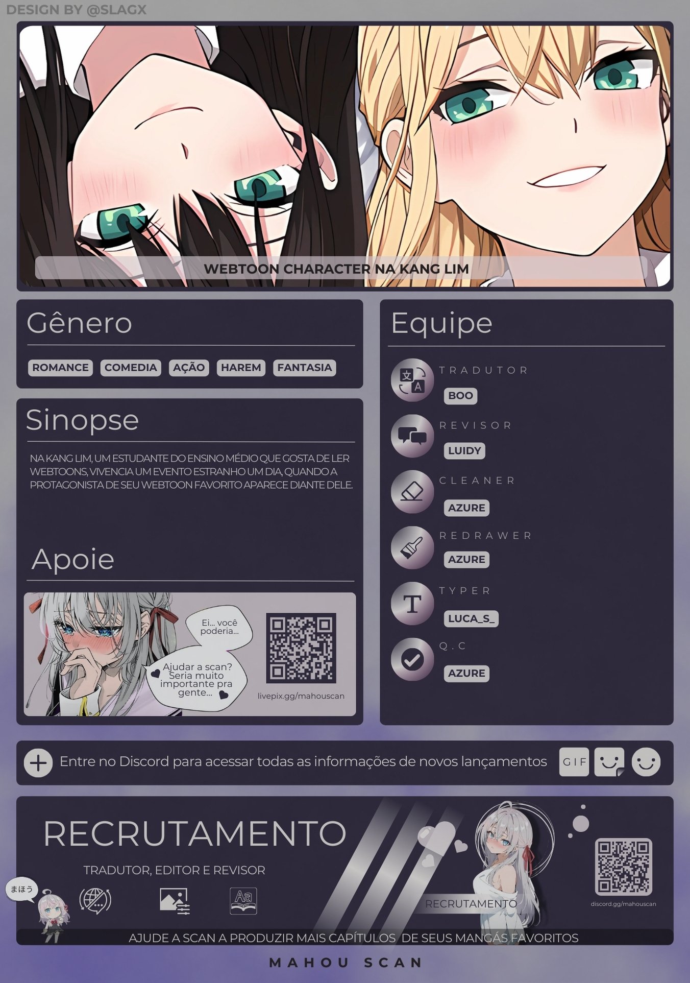 Página 1 - Personagem de Webtoon: Na Kang Lim Cap. 112