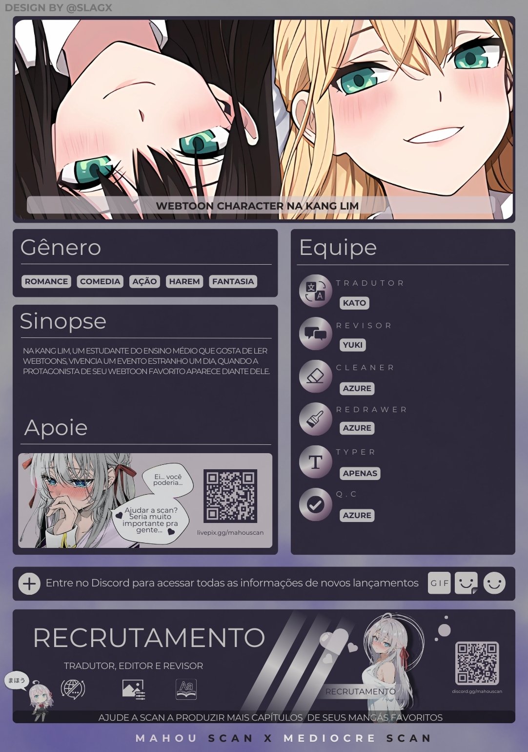 Página 1 - Personagem de Webtoon: Na Kang Lim Cap. 117